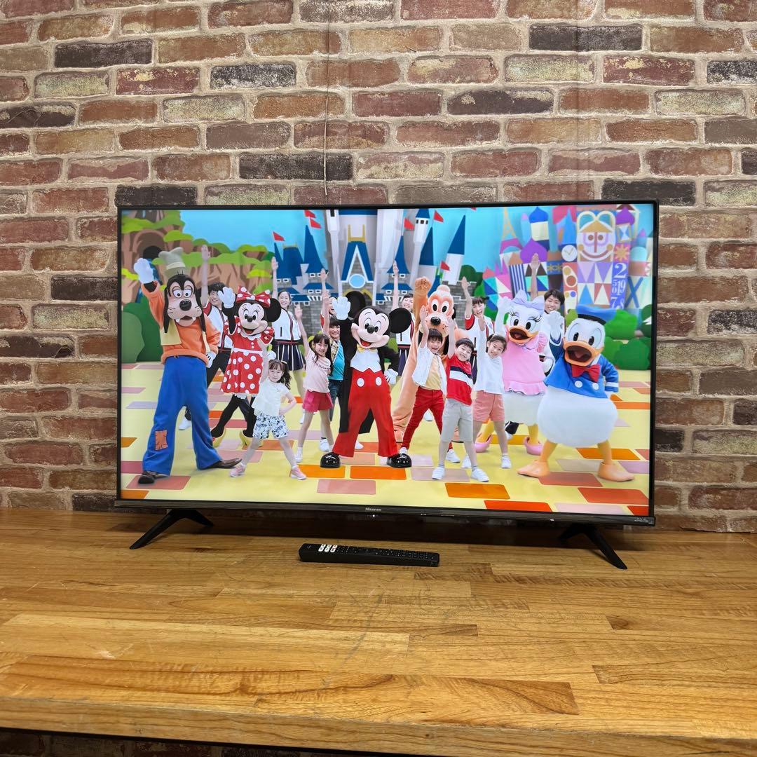 ハイセンス 43V型 4K 液晶テレビ 43E65G 動画アプリ搭載 23年製