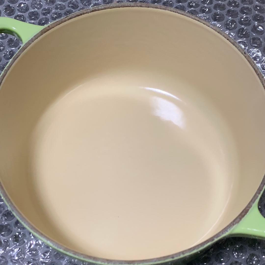 ルクルーゼ ココット 16cm フルーツグリーン キウイ