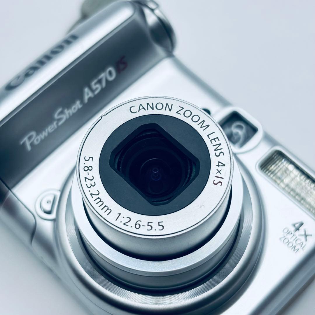 ②Canon PowerShot A570 IS コンパクトデジタルカメラ