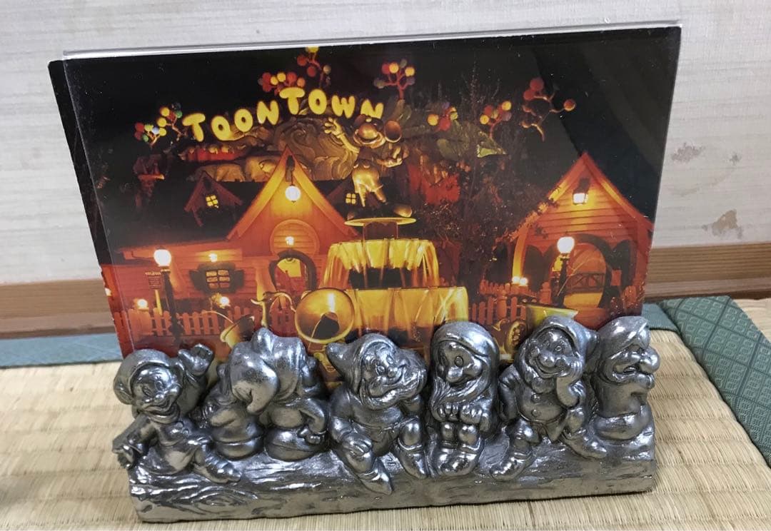 昭和レトロ  ミッキー ミニーディズニー 置物 飾り 写真立て