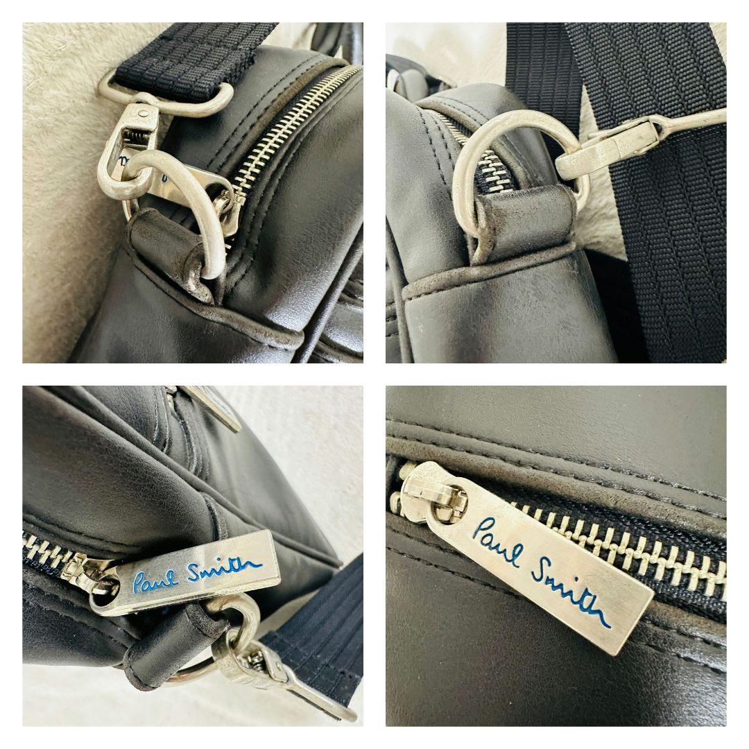 ポールスミス オールレザー 2way ビジネスバッグ ブリーフケース ブラック