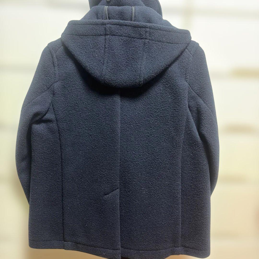 美品☆DANTON ネイビー フード付きピーコート36サイズ