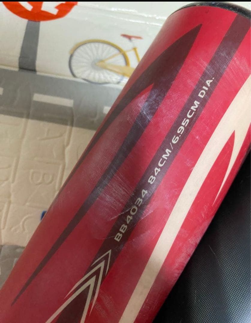 廃盤オールウレタンバット asics バーストインパクト 84センチ 試打のみ