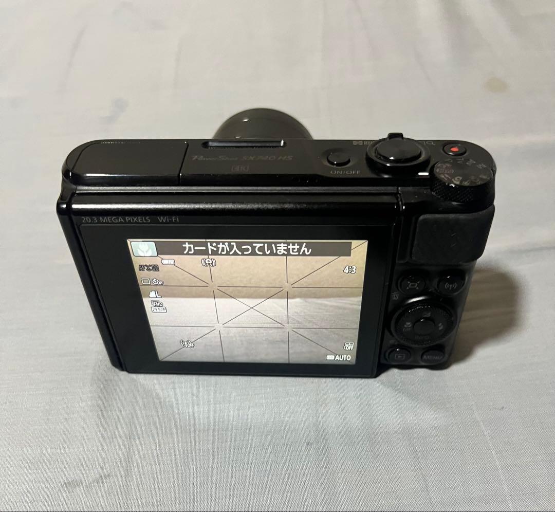 Canon PowerShot SX740 HS　ブラック