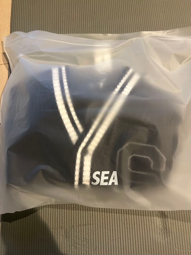 WIND AND SEA ブラックカーディガン M