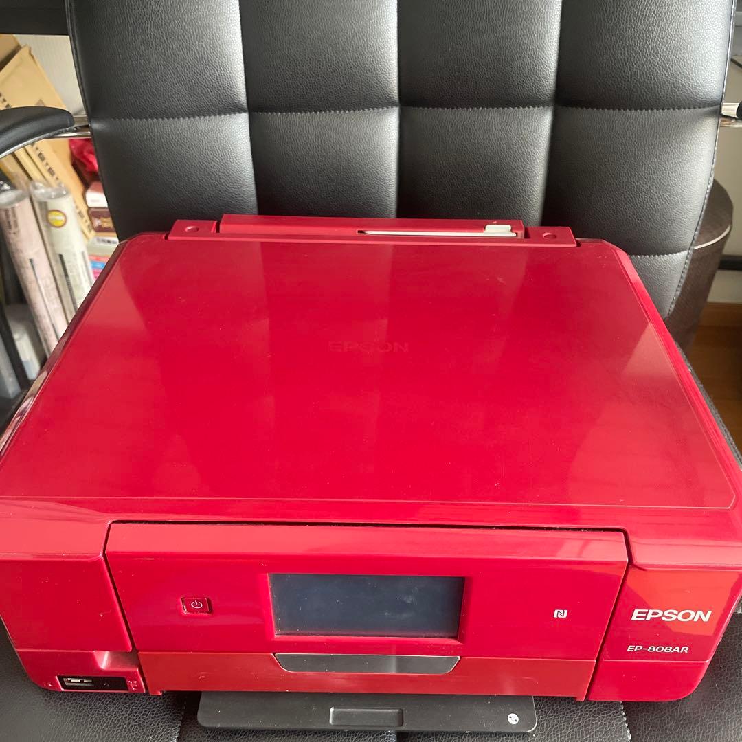 EPSON EP-808AR インクジェットプリンター 赤