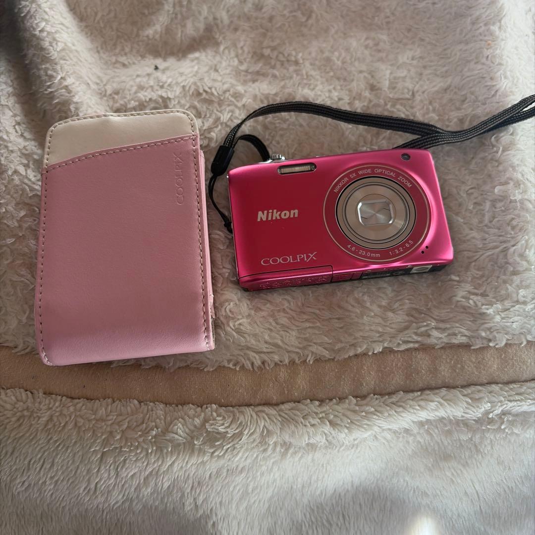 Nikon COOLPIX S3100 ピンク ケース付き