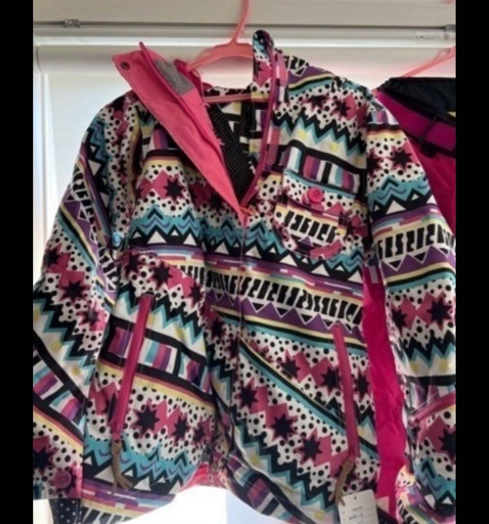 新品未使用 上下セット 女性 子ども用 スノボ ウエア ウェア スキー