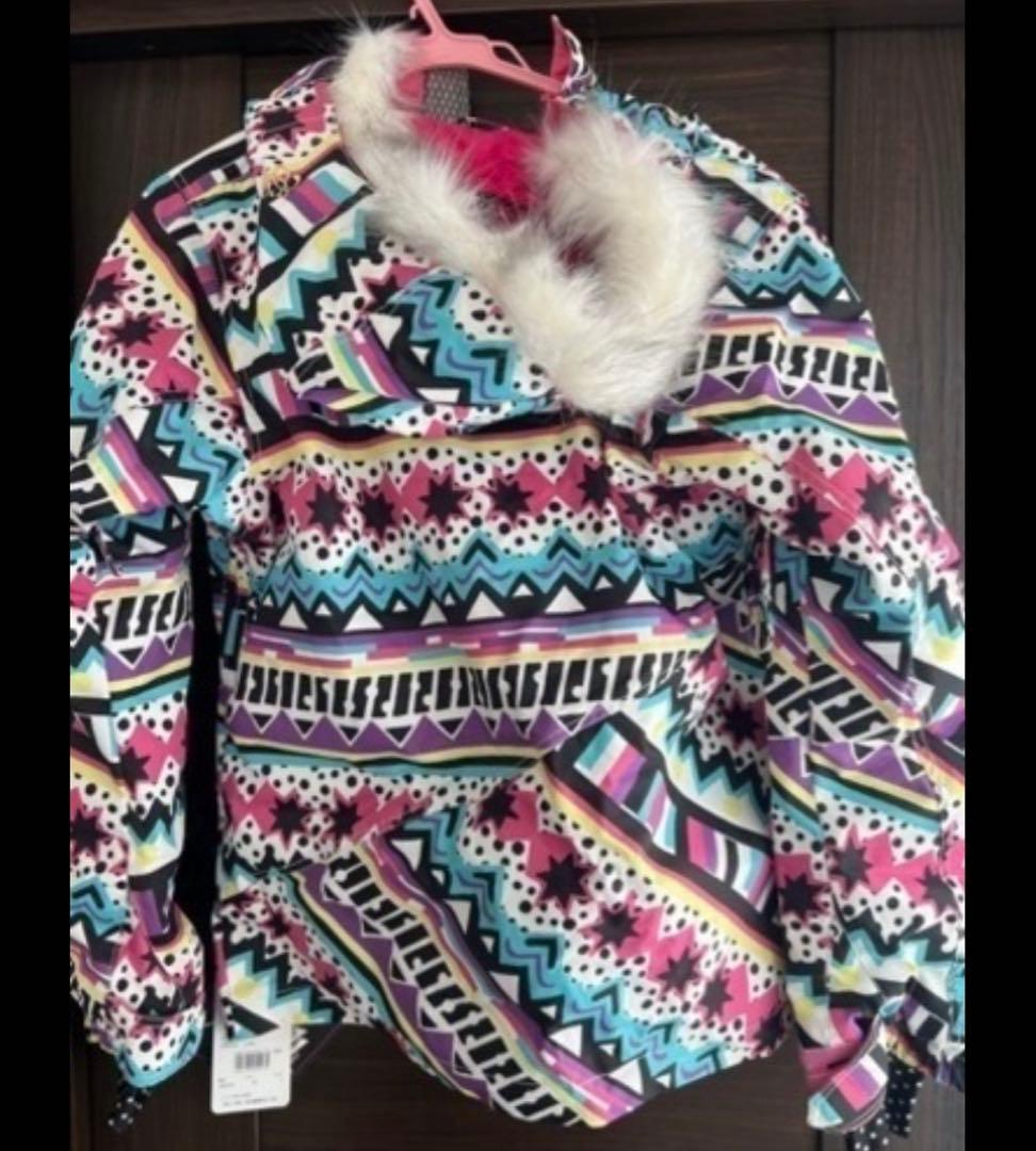 新品未使用 上下セット 女性 子ども用 スノボ ウエア ウェア スキー