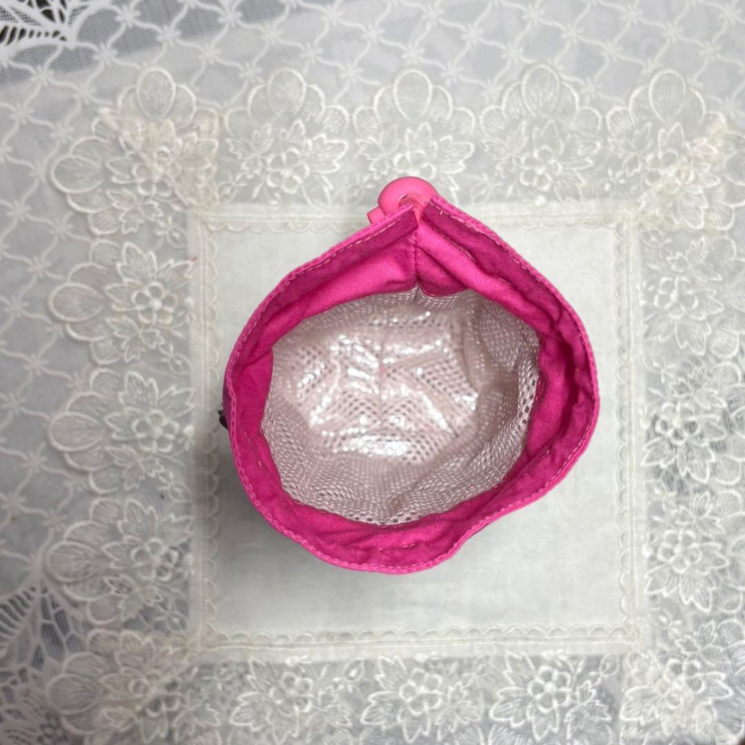 ペットボトルカバー　リバティムーンモス/ピュアピンク　ハンドメイド