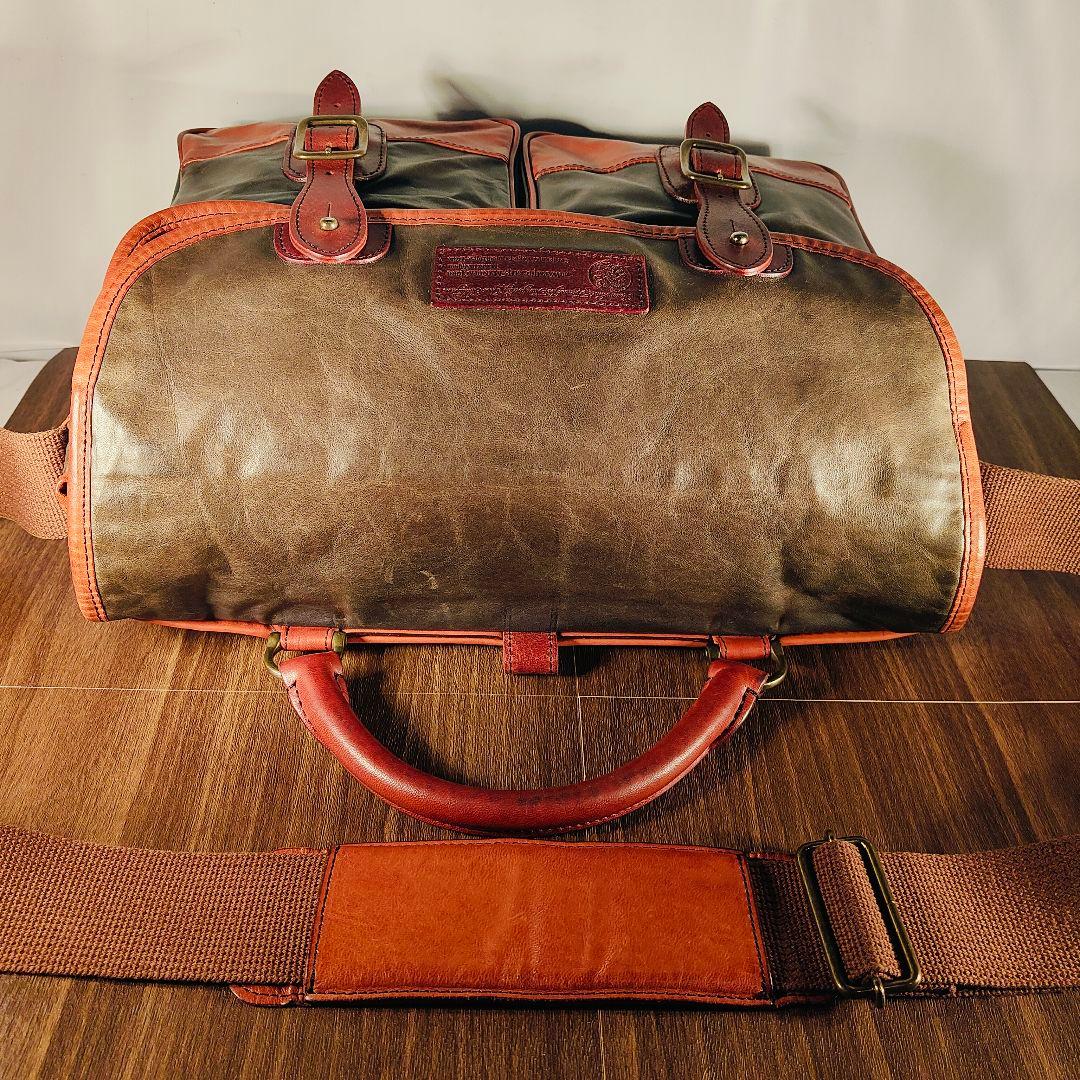 【極艶コードバン×ホースハイド】総馬革高級ビジネスバッグ　2way 日本製正規品