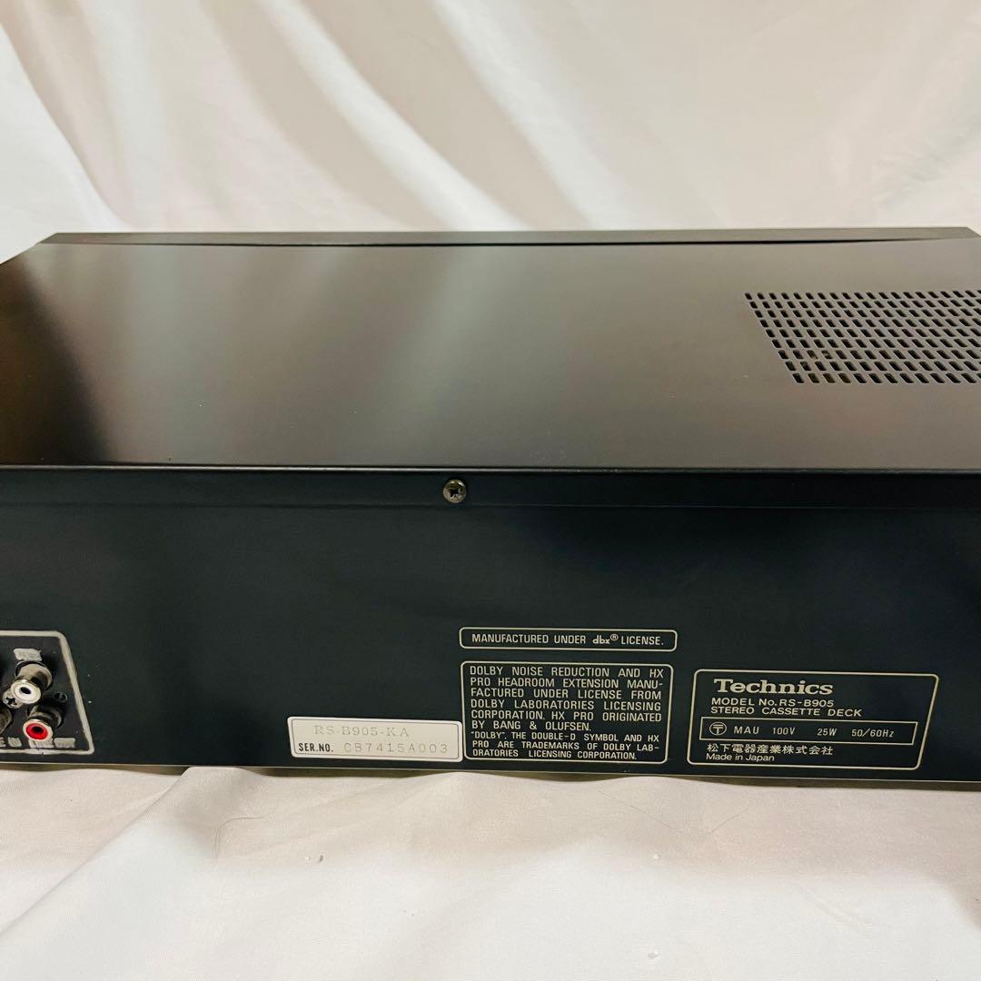 Technics テクニクス　RS-B905 ステレオカセットデッキ