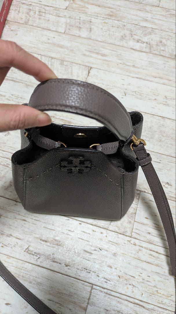 最終価格　Tory Burch マックグロースモールバケットバッグ2way