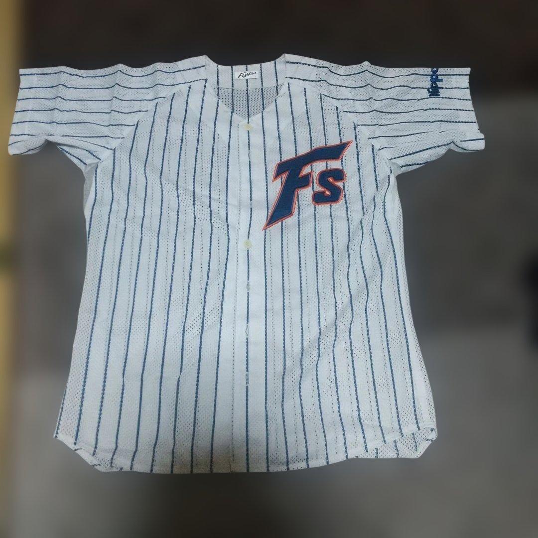日本ハムファイターズ FSロゴ刺繍ユニフォーム L