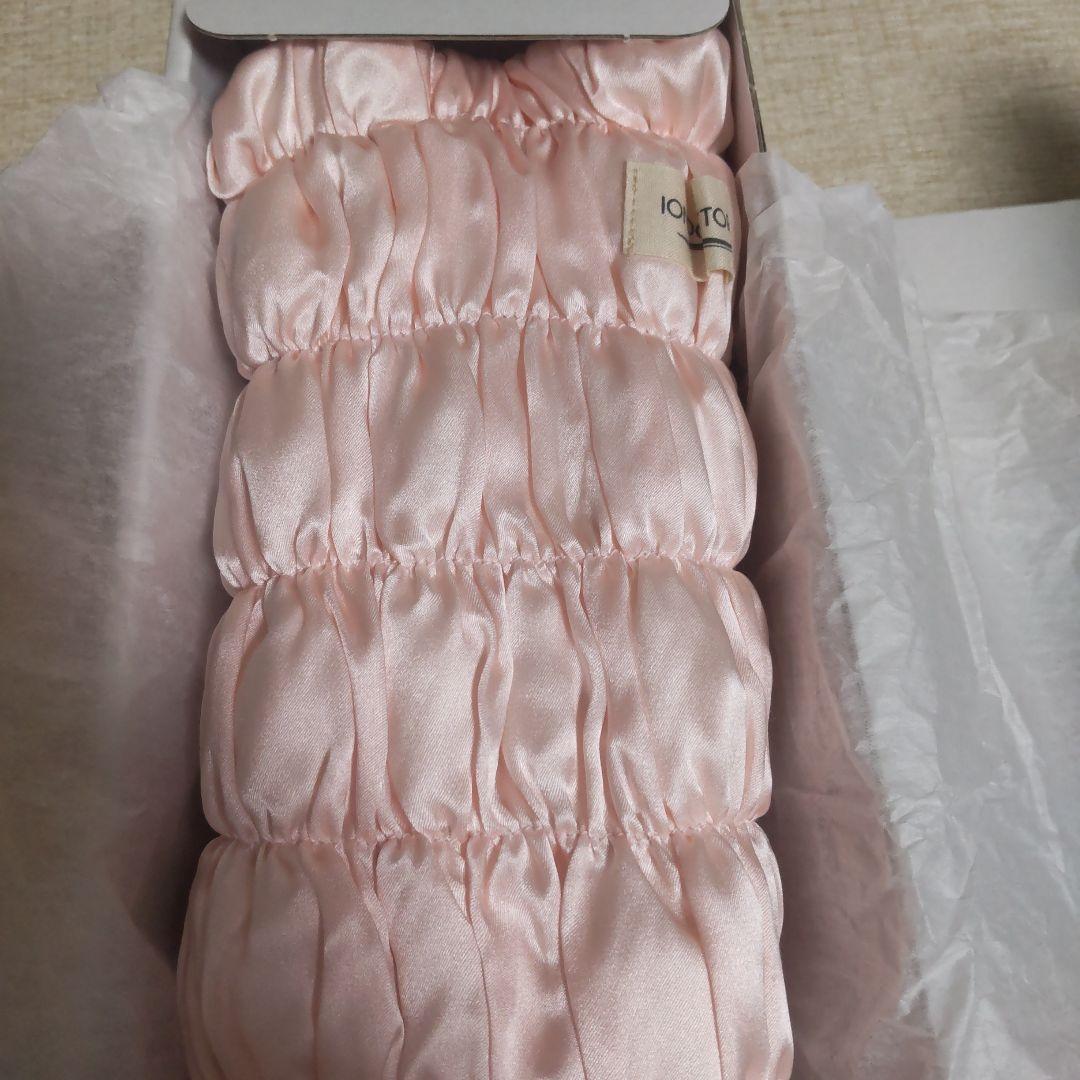 イオンドクター レッグウォーマー　シルク　ライトピンク