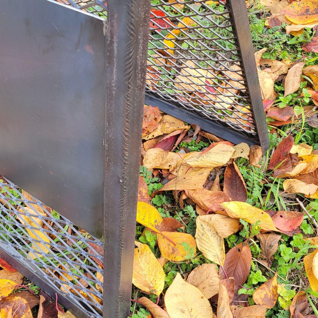 ハンドメイド　ヴィンテージ　アイアン看板　A型　インダストリアル