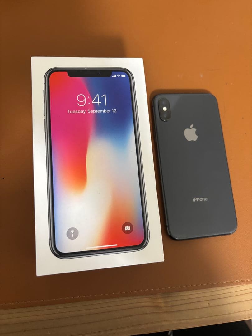 iPhone X 256gb simフリー　商品説明必ずお読みください