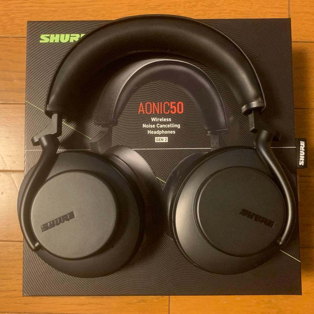 SHURE AONIC 50GEN 2 ワイヤレスヘッドホンノイズキャンセリング