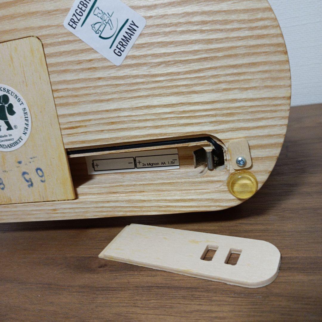 くるみ割り人形〈サンタとツリー〉リヒャルト グレーザー ザイフェン ランプ付置物