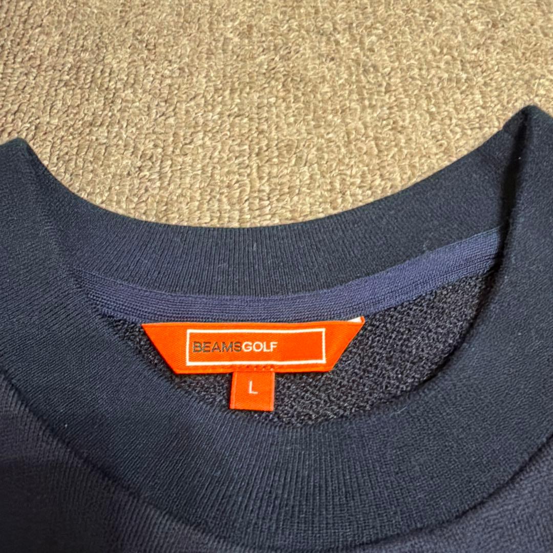 BEAMS GOLF クルーネックトレーナー