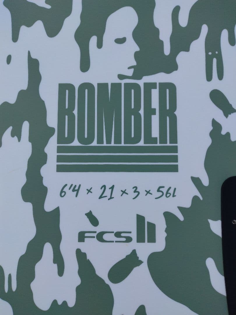 Softech BOMBER ショートボード グリーン