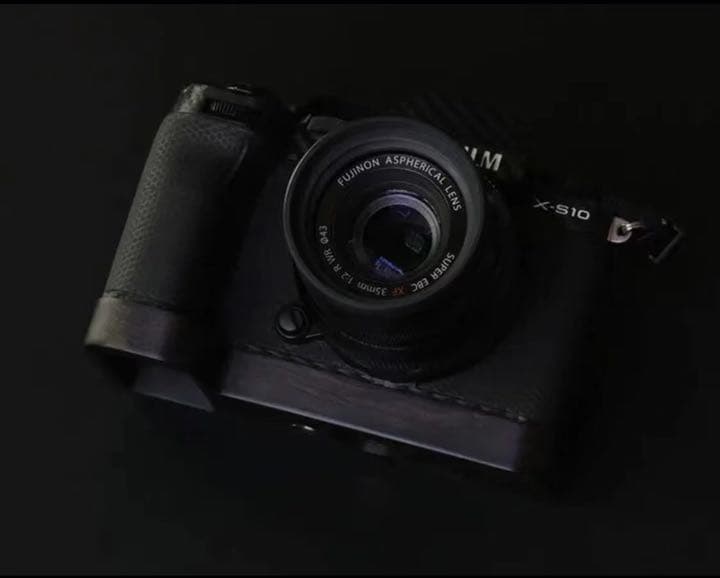 FUJIFILM フジフイルム XS10用 ハンドグリップ（黒檀/エボニー)