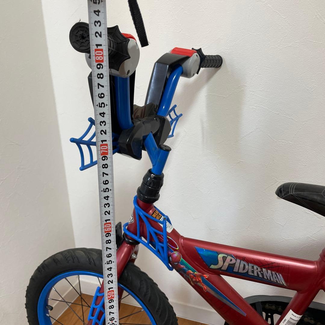 スパイダーマン　自転車　小学生