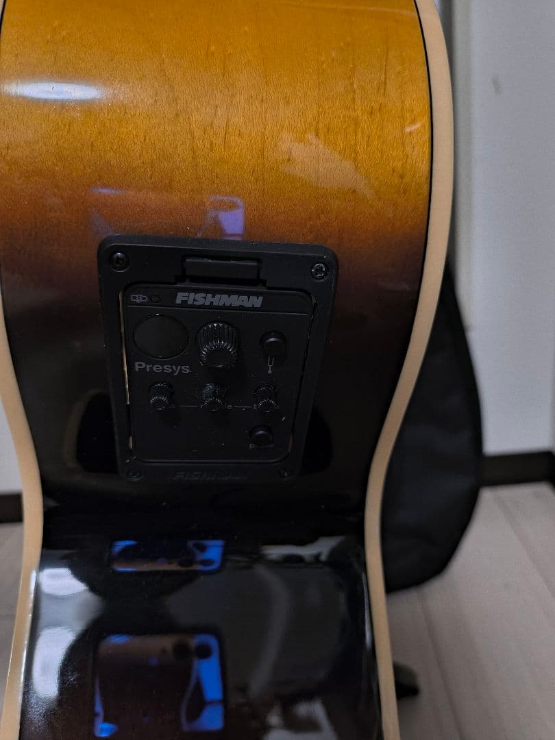 美品 エピフォン エレアコ J-200EC 　レフティ アクセサリー付