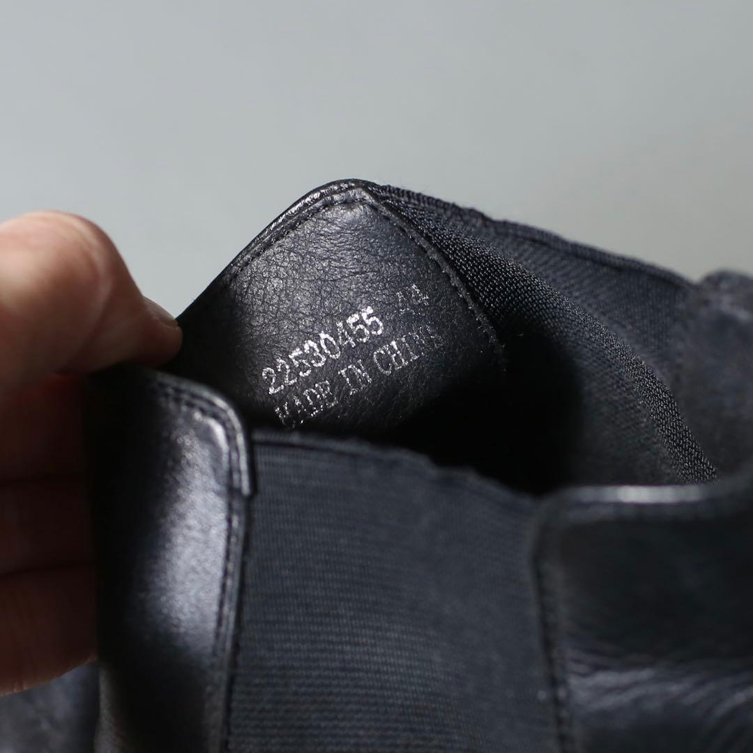 雰囲気◎ 90s~ Side Gore Leather Short Boots