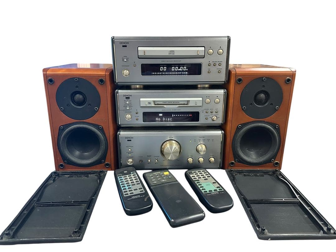 DENON システムコンポ リモコン スピーカー付