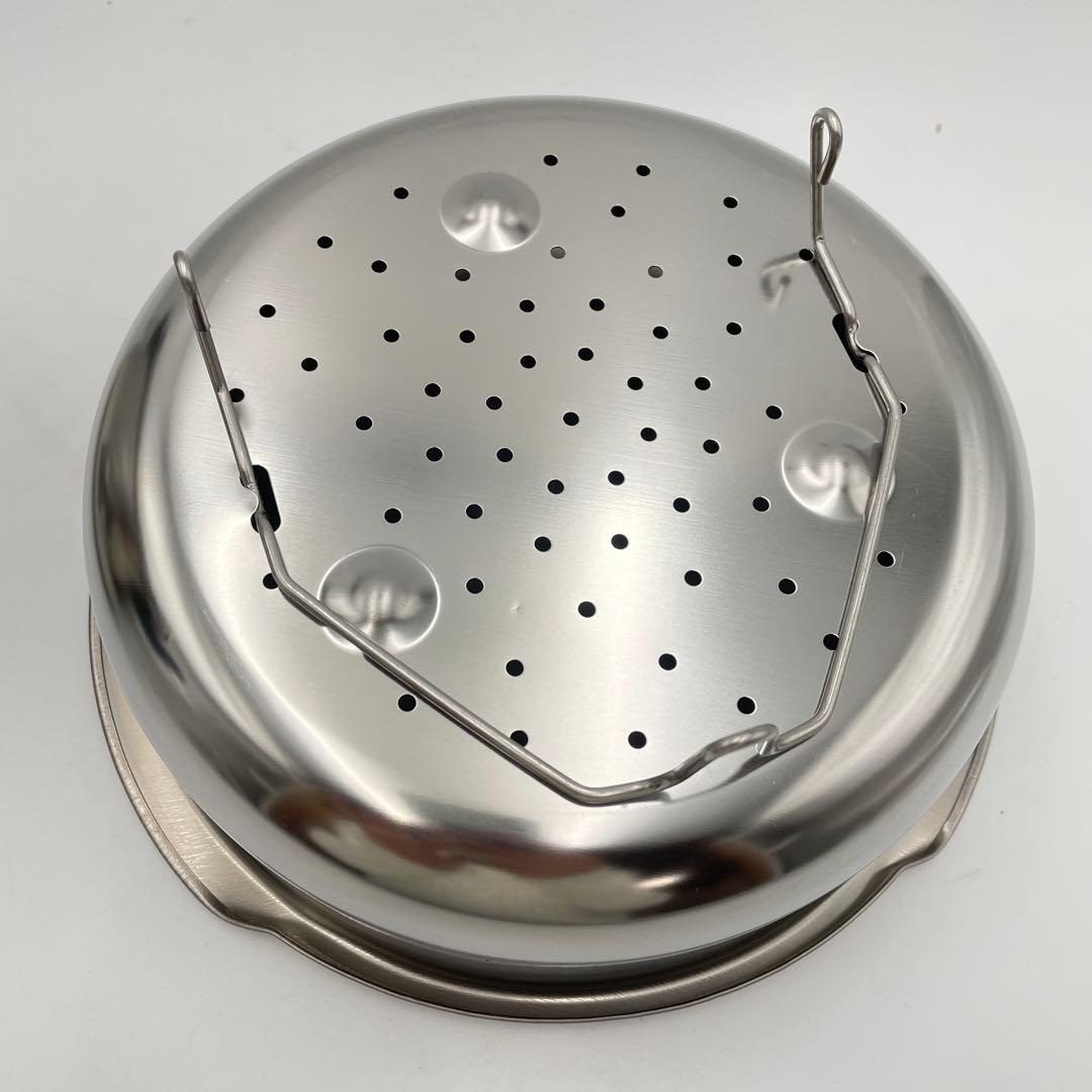 極美品　T-fal 圧力鍋 クリプソ　6L 中カゴ付き