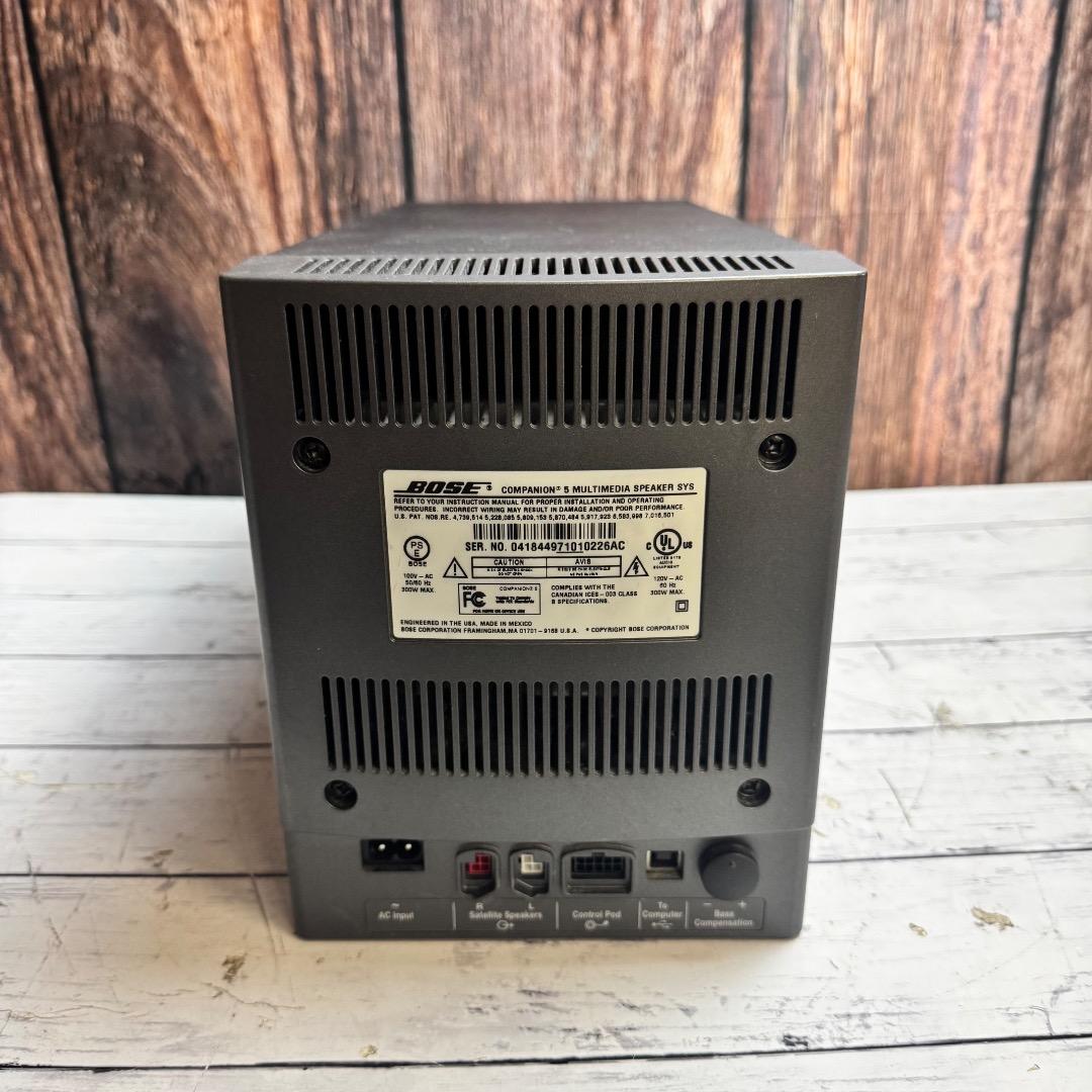 BOSE スピーカーシステム COMPANION 5 MULTIMEDIA