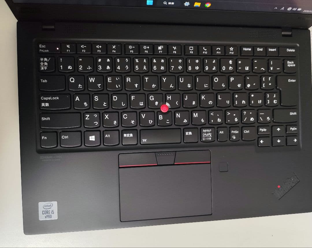 【使用少なめ】X1 Gen8 第10世代 i5 Vpro バッテリー100%