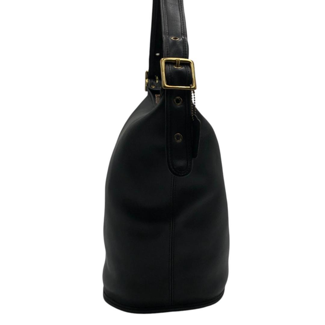 【美品】オールドコーチ　OLD COACH　ダッフルバッグ　バケツ型　ブラック