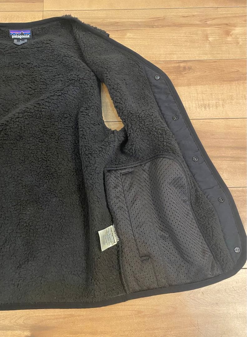 patagonia パタゴニア フリースベスト S ブラック