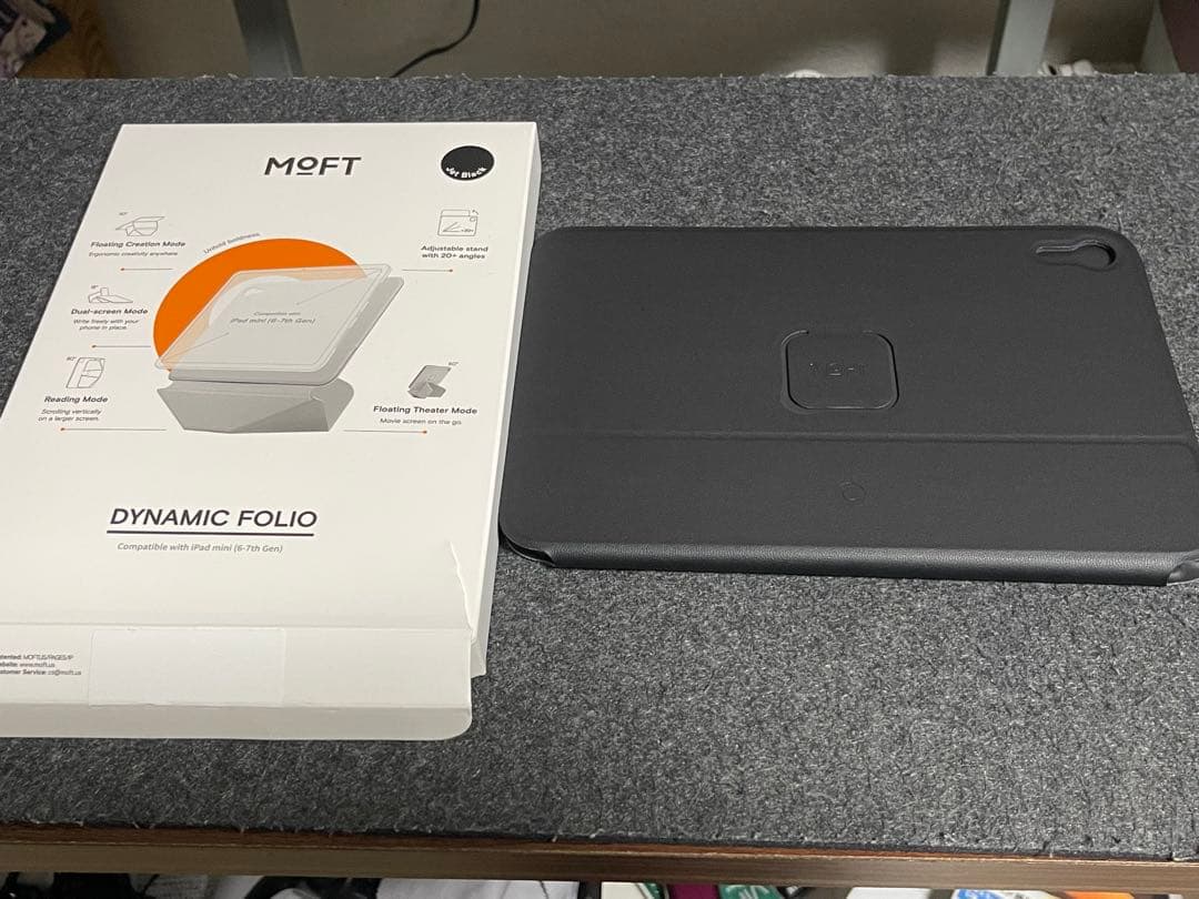 iPad mini7＋ Apple Pencil Pro、Moftカバーセット