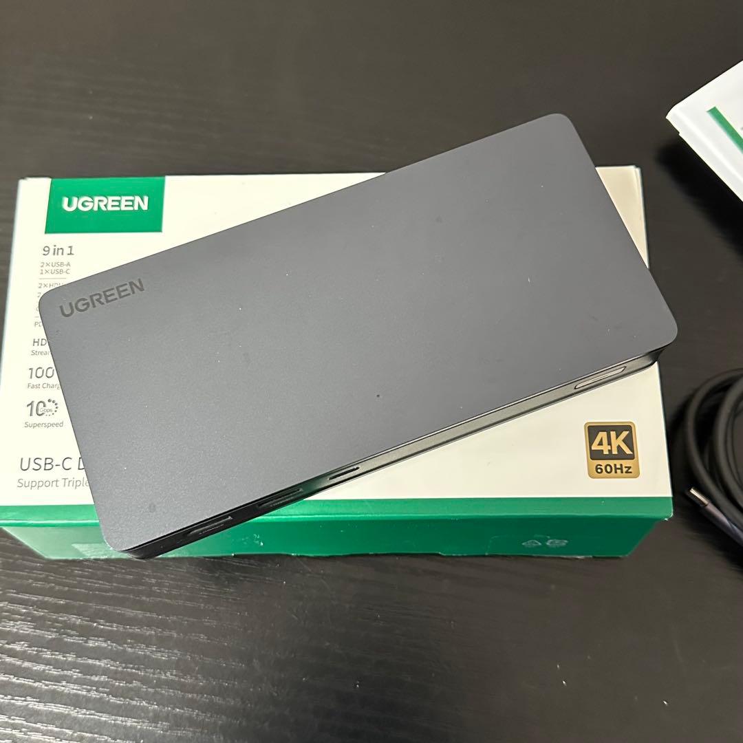 分配器・切替器 UGREEN USB-C Docking Station 9in1