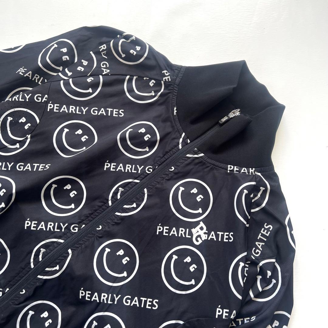Pearlygates パーリーゲイツ　ニコちゃん　スマイル　ナイロンジャケット