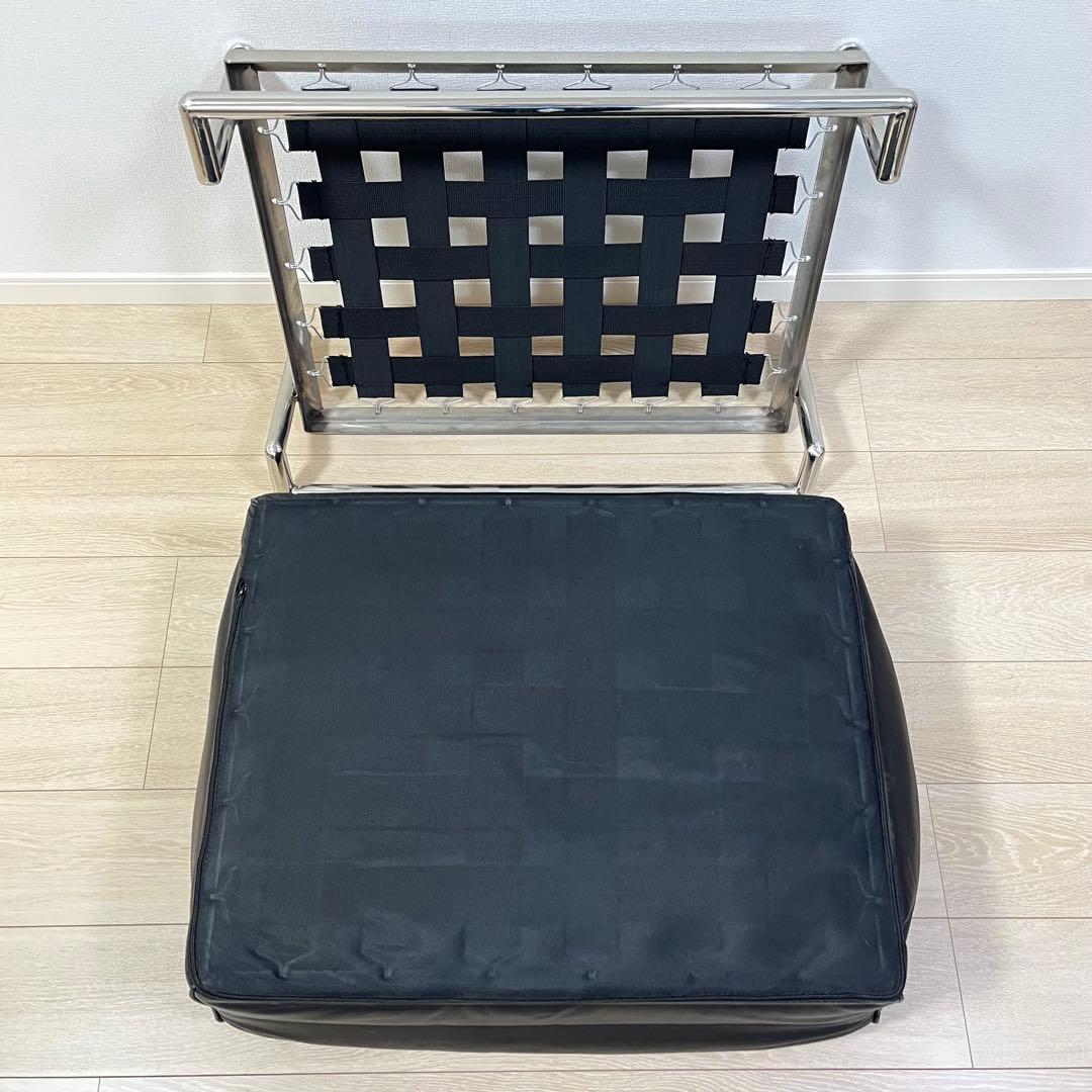 (つ53)ル・コルビュジエ LC2 / LC3 オットマンスツール リプロダクト