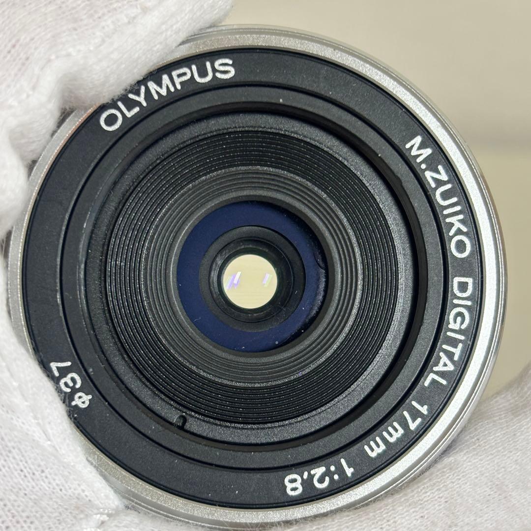 オリンパス M.ZUIKO 17mm F2.8 単焦点パンケーキレンズ