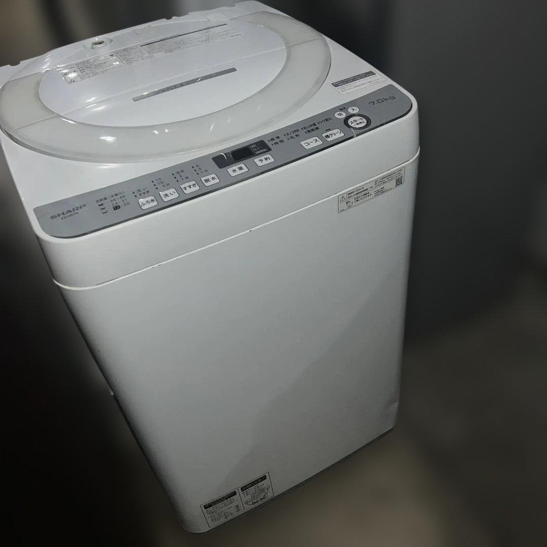 ⭐︎SHARP中型/冷蔵庫/洗濯機/大人気/プラズマクラスター/風乾燥機