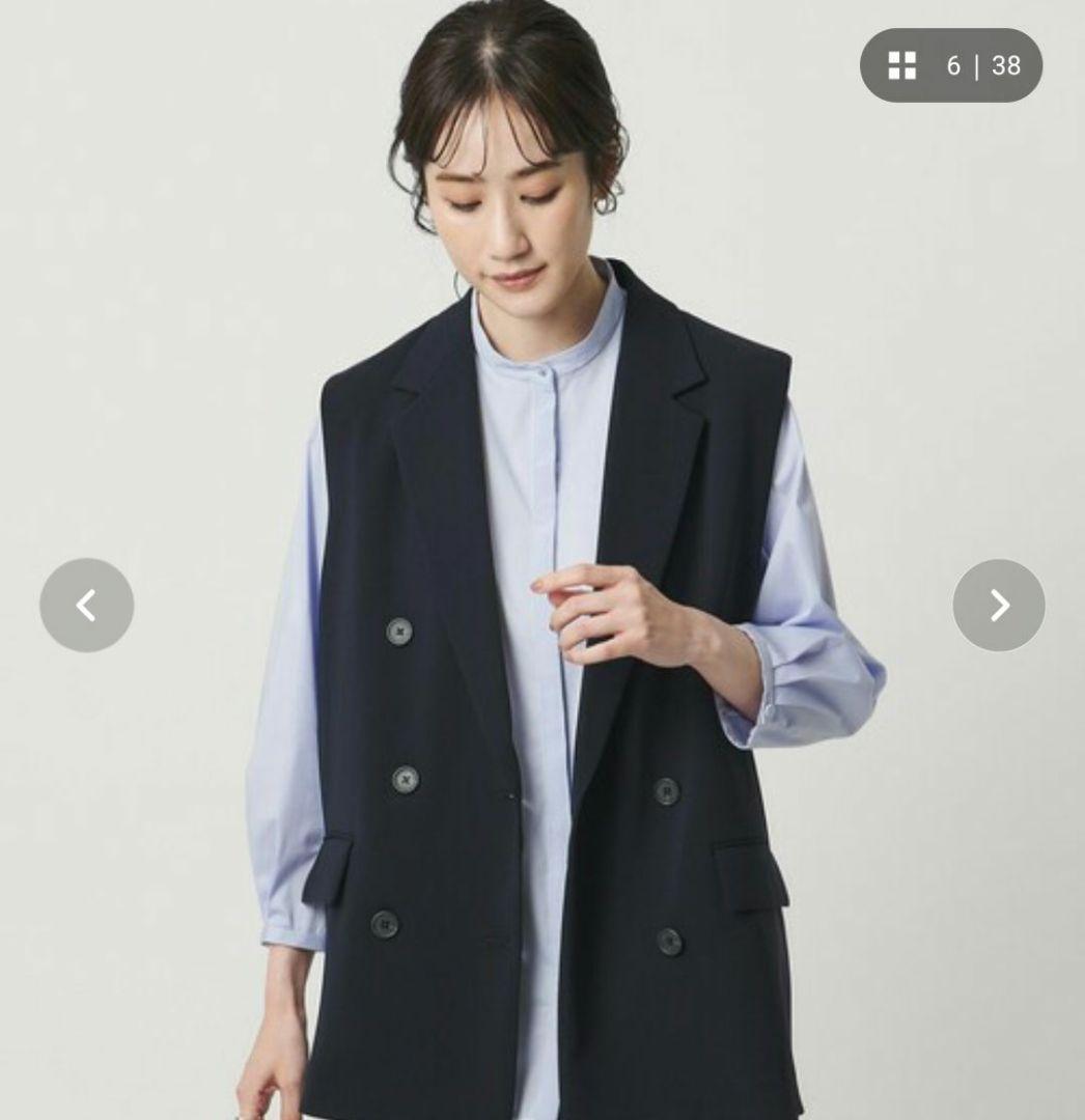 UNITED ARROWS　エンブロイダリーシャツ