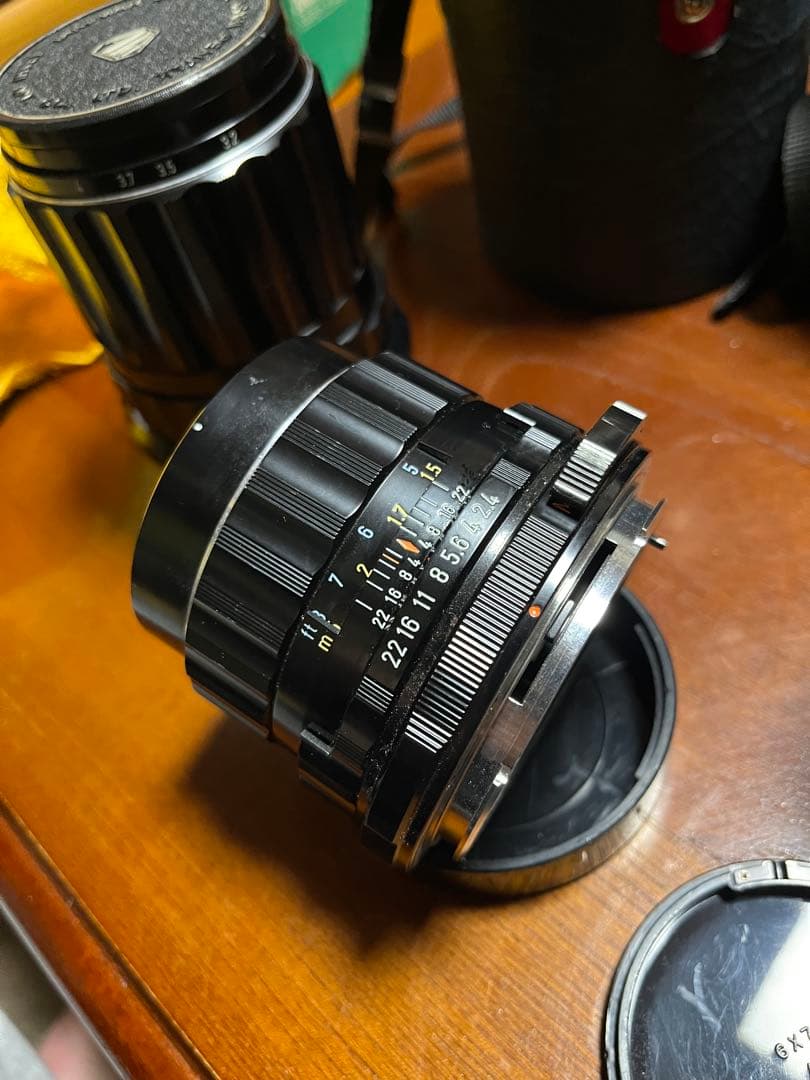 【週末セール】ASAHI PENTAX 6×7 中判フィルムカメラ レンズ3本