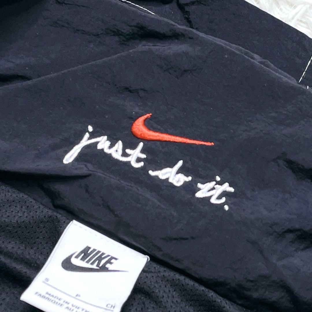 美品✨ NIKE ナイキ アノラックパーカー ナイロンジャケット S ブラック