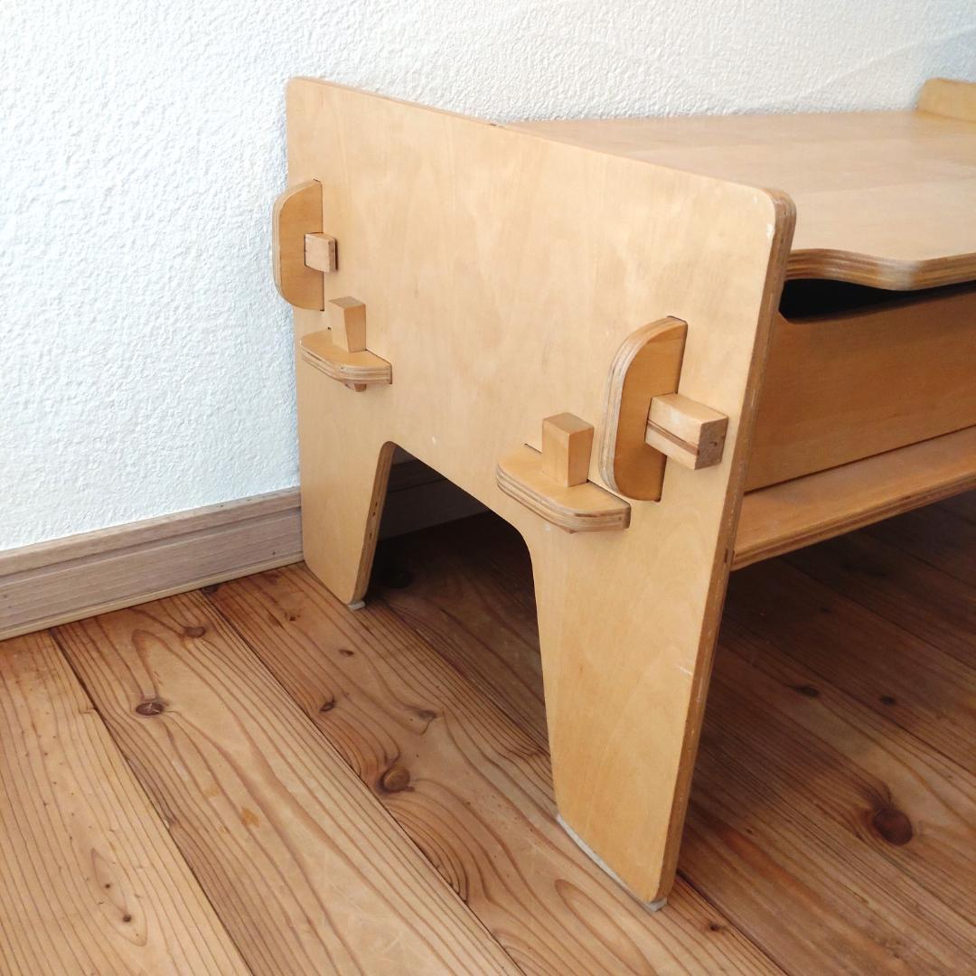 【新品未開封・希少】無印良品 MUJI ねじのいらない組立てテーブル