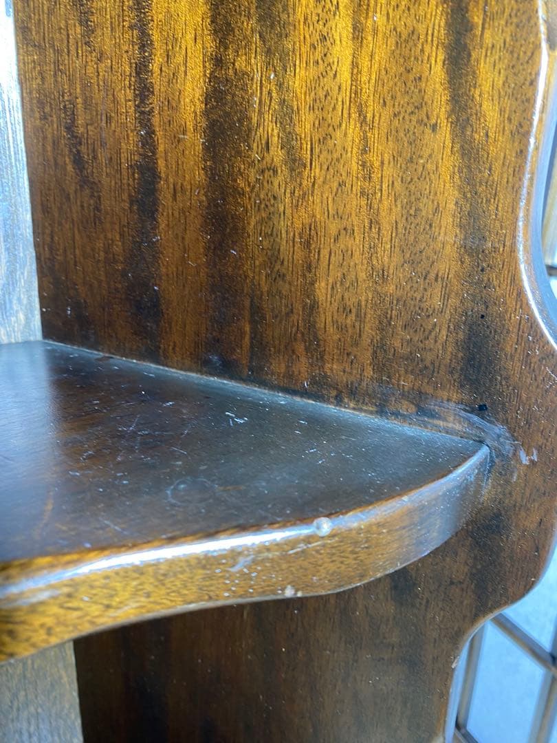 ✨超希少✨　オールドカリモク　ヴィンテージ酒棚　吊り棚　バーカウンター