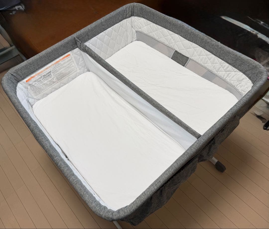 シモンズ双子用ベビーベッド2025/10末購入Delta Children送料込