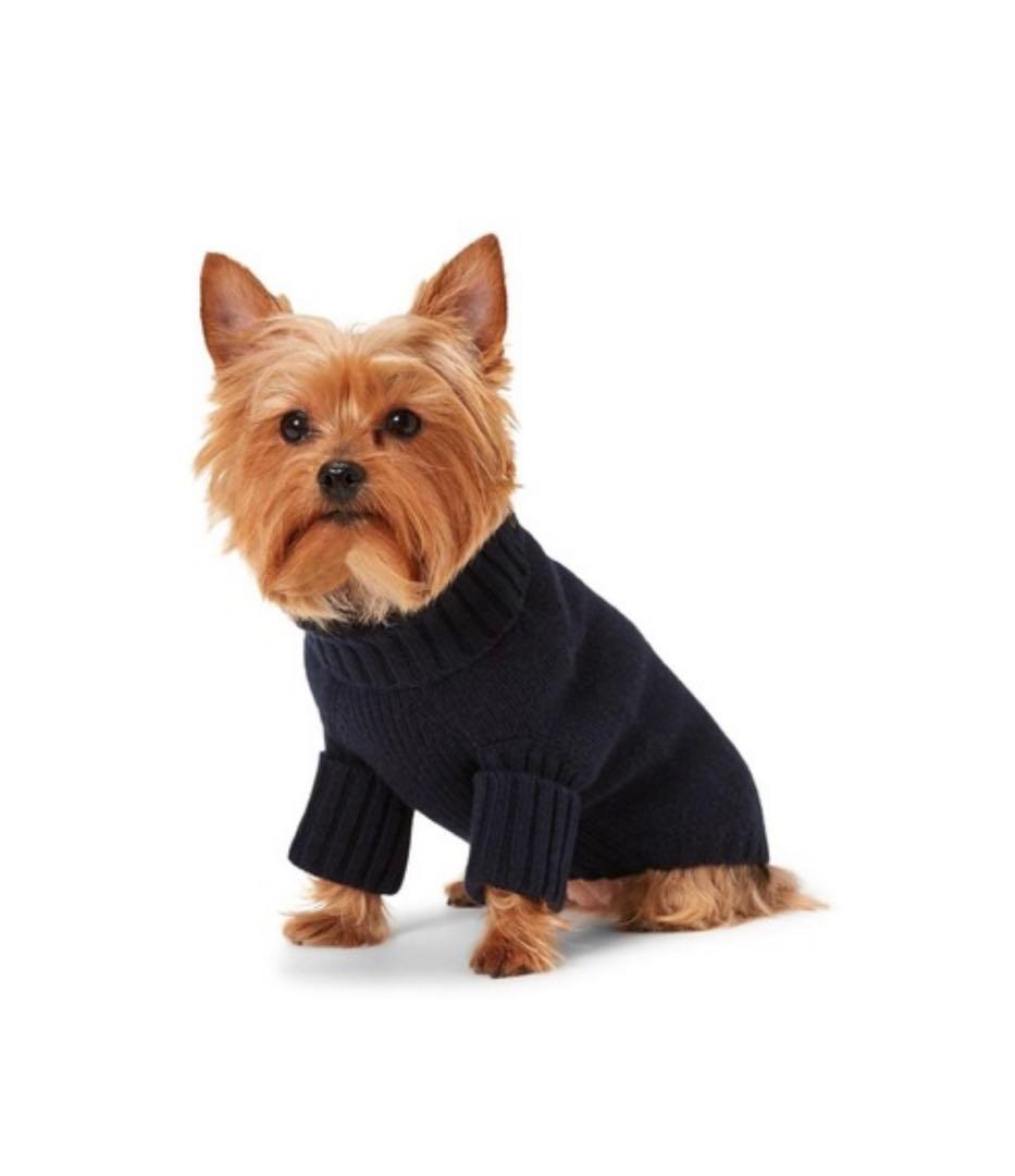 【新品未使用】ラルフローレン　犬服 ウールブレンド ドッグセーター　Mサイズ