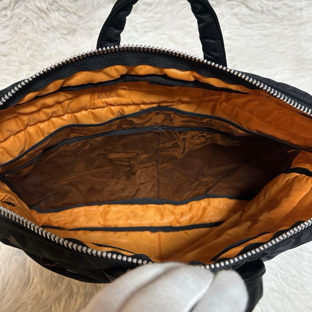 極美品 PORTER ポーター タンカー ビジネスバック 2層2WAY A4可