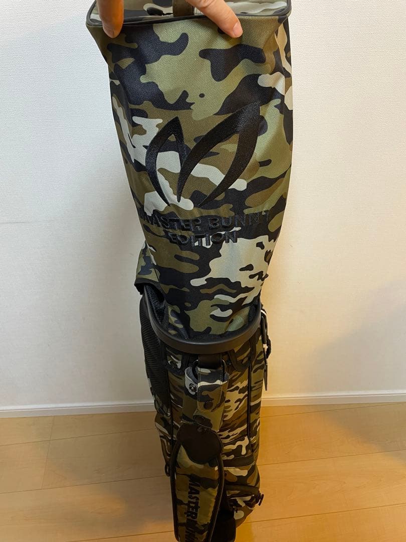 【希少】マスターバニーエディション 迷彩柄 キャディバッグ